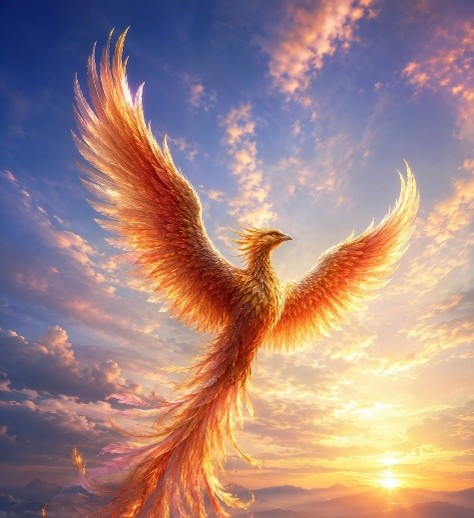 Pheonix Rising into Radiance 